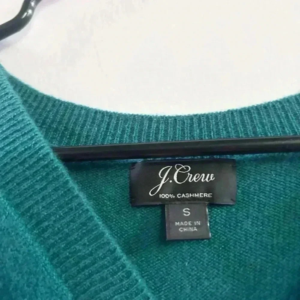 J.Crew Cashmere blue v-neck sweater‎